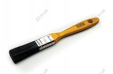 Кисть флейцевая черный искусственный ворс 1\'\' СИЛА 450802 (фото 1)