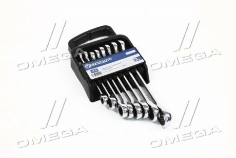 Набір ключів комбінованих з тріскачкою 8-19мм 12од. на холдері СТАНДАРТ NGW12ST (фото 1)