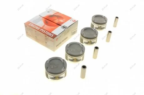 К-т поршнів з пальцями AMP_PX-DAE-4A-3548-025 Nexia Dohc d.76.75 (+0.25мм)(4шт) AMP PX-DAE-4A-3548-025