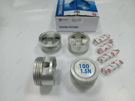 К-т поршней с пальцами AMP_PX-DAE-4F-3548-100 Nexia Dohc d.77,50 (+1,00мм)(4шт) AMP PX-DAE-4F-3548-100