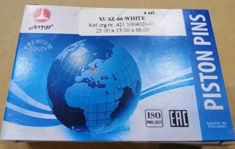 Пальцы_поршн.-УАЗ-421"білий"(компл.4шт))) AMP XUAZ-66-WHITE