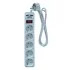 Мережевий фільтр, подовжувач з USB2 Optima Base 5 1,8m WHITE провід 3*0,75мм2 <> AXXIS Ax-1267 (фото 1)