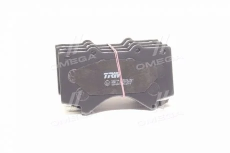Колодка тормозов. диск. TOYOTA LAND CRUISER 200 4.5D/4.7/5.7 08 – передн. (выр-во) TRW GDB3524