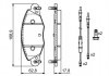 Колодка тормозов. диск. CITROEN C5 2.0,2.5,3.0i-04 передн. (выр-во) Bosch 0 986 424 581 (фото 2)