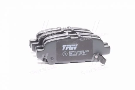 Колодка тормозов. диск. NISSAN QASHQAI, X-TRAIL 07- задн. (выр-во) TRW GDB3508