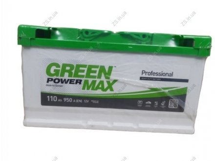 Аккумулятор 110 А.З.Г. (350х175х190), L, EN 950 Green Power Max 6СТ-110 (1) L