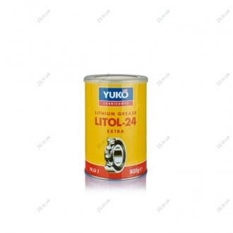 Смазка Литол-24 0,8 кг банка 1л жесть YUKO Литол-24 0,8