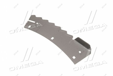 Нож измельчителя кукурузных жаток Claas RU450 прав. с наплав.370x116x3мм (996312.1/996312)(MWS) MWS Schneidwerkzeuge GmbH & Co. KG 30-0370-66-01-2