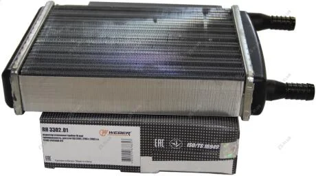 Радиатор отопления ГАЗель 3302-8101060-10 (d-16 мм, -2003) WEBER RH 3302.01