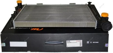 Радиатор охлаждения ВАЗ 2101-2106 алюминиевый WEBER RC 2106