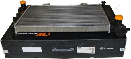 Радиатор охлаждения ВАЗ 2104-2107 алюминиевый WEBER RC 2107