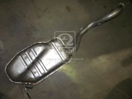 Глушитель задн. RENAULT LAGUNA (выр-во) POLMOSTROW 21.17
