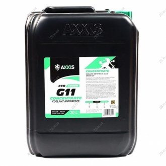 Антифриз концентрат ECO -80C GREEN G11 20л/21,4kg < > AXXIS P999-G11GrECO (фото 1)