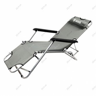 Крісло-шезлонг розкладне для пікніка, саду "Beach" 152*60*78см <> AXXIS Ax-1212 (фото 1)