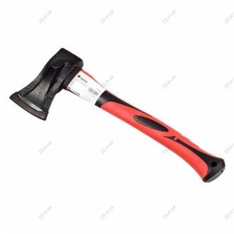 Топор Колун кованый 1000г резиновая ручка (фибергласс) 380мм <> AXXIS Ax-904 (фото 1)