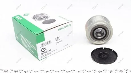 Шків генератора VAG 021 903 119 L 3.2 - 3.6 FSI 02- INA 535 0083 10