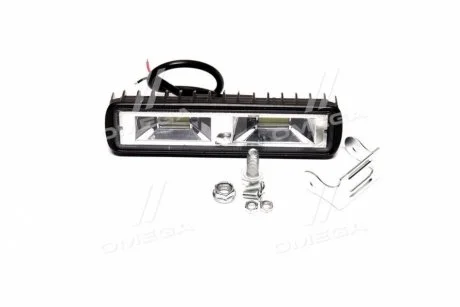Фара LED прямоугольная (chip COB) 48W 6000K (2 диода) (15см х 4см х 4см) алюм. корп. > ДК DK 3724