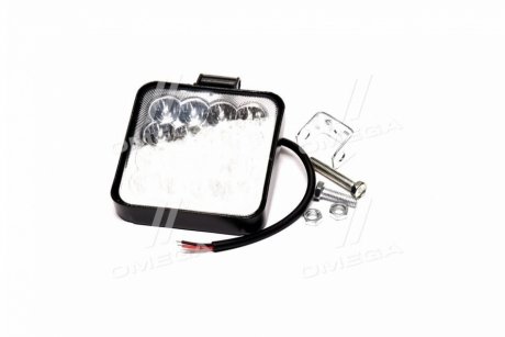 Фара LED квадратная 48W (16 диодов) (8.5см х 8.5см х 1.5см) 3D линза Mini <> ДК DK 3723