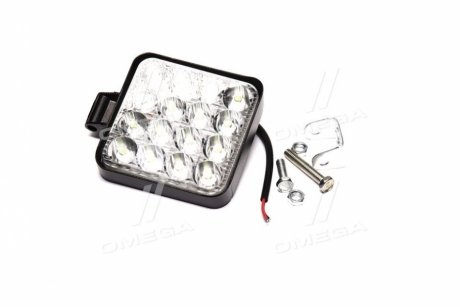 Фара LED квадратная 48W 6000K (16 диодов) (8.5см х 8.5см х 1.5см) Mini
<> ДК DK 3722