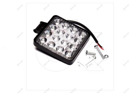 Фара LED квадратная 48W 6000K (16 диодов) (10.5см х 10.5см х 1.5см) <> ДК DK 3720