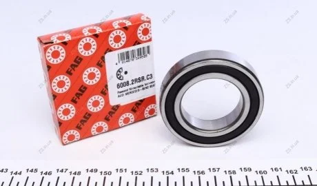 Подшипник шариковый FAG 6008-2RSR-C3