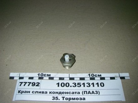 Кран слива конденсата ПААЗ 100.3513110