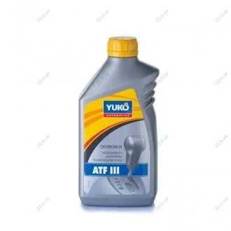 Масло трансмиссионное ATF III GM DEXRON III, (Канистра 1л) YUKO ATF III 1L