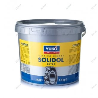 Змащення Солідол жировий NLGI 2-3 (відро пл. 4,5 кг) YUKO Солидол 4.5