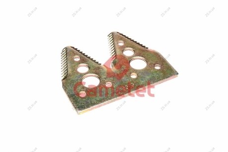 Сегмент жниварки подвійний, великий зуб JOHN DEERE 600 серія JOHN DEERE [H163131] Cametet 12012-99