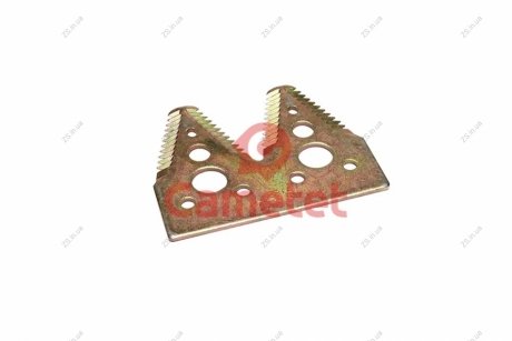 Сегмент жатки двойной, крупный зуб JOHN DEERE 600 серия JOHN DEERE [H163131] Cametet 12001-33