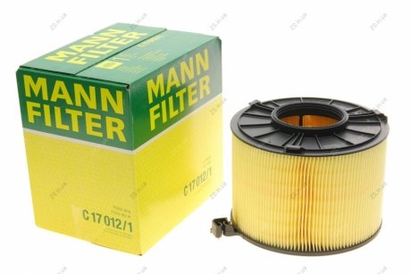 Фильтр воздушный AUDI A4, A5 2.0-4.0 TFSI 15- (выр-во MANN) MANN-FILTER C17012/1 (фото 1)