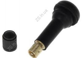 Вентиль на бескамерку Черный (нипель) TR414 ZS 31105-3106040