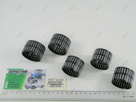Підшипник 3КК 42х47х30Е (3) /3КК37Х42Х31Е (2) КОМПЛЕКТ 5шт (3+2) 3302, 2217, 2705, 31105 Курск RS 3КК42х47х30/3КК37х42