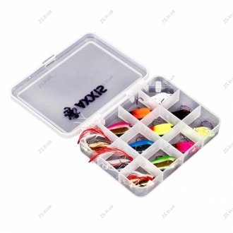 Набор приманок (блесен) для спиннинга (металл) 12шт. <> AXXIS Ax-1248 (фото 1)