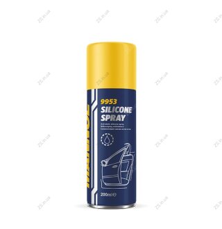 Смазка силиконовая водоотталкивающая 9963 Silicone Spray Antistatich 0.45L MANNOL 9963-58