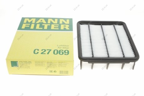 Фильтр воздушный TOYOTA LC PRADO 2.8 D-4D 15- (выр-во MANN) MANN-FILTER C27069 (фото 1)