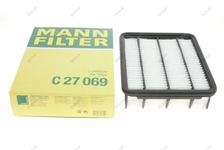 Фильтр воздушный TOYOTA LC PRADO 2.8 D-4D 15- (выр-во MANN) MANN-FILTER C27069
