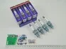 Свеча зажигания 406, 2101-08, 1102-1105, Lanos, Sens, Газель, Волга (21 ключ) / 4ШТ. под ГБО Silver Brisk 21D LR17YS.4K (фото 1)