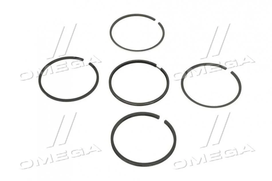 Кольца поршневые Д 144, Д 120 (2 масл. кольца) П/К (ТМ) JUBANA) Jubana 144-1004002А5 (фото 1)