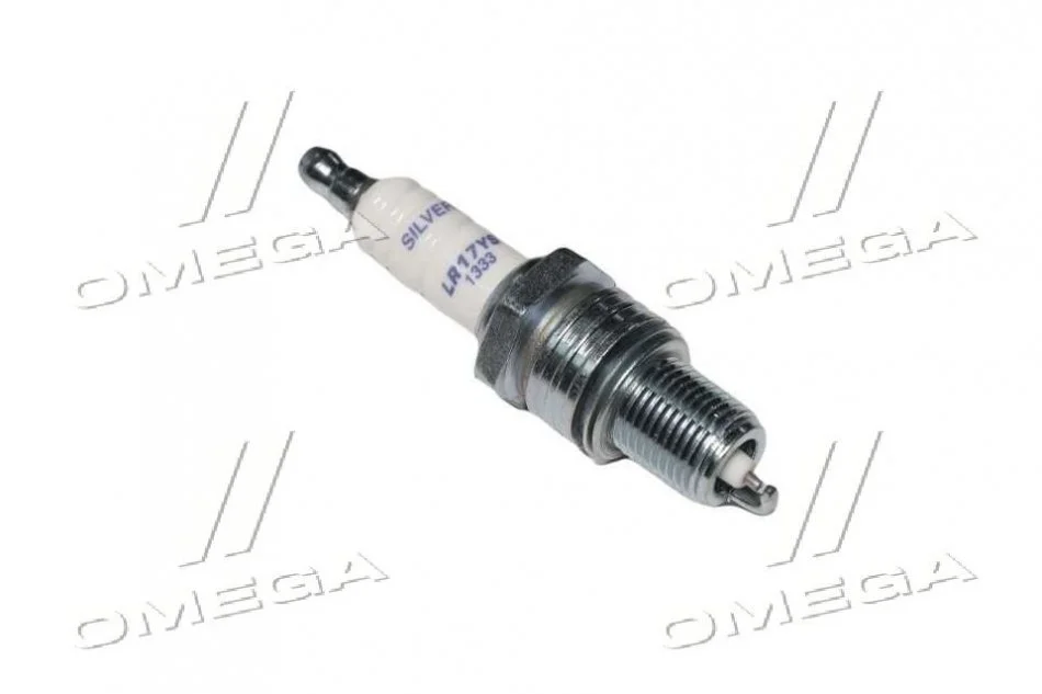 Свіча запалювання Silver ГАЗ, УАЗ, DAEWOO, VW, Opel, Honda (зазор 0,7) (BRISK) Brisk LR17YS (фото 1)