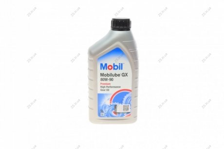 Масло трансмиссии. Mobilube GX 80W-90 API GL-4 (Канистра 1л)) MOBIL 142116 (фото 1)