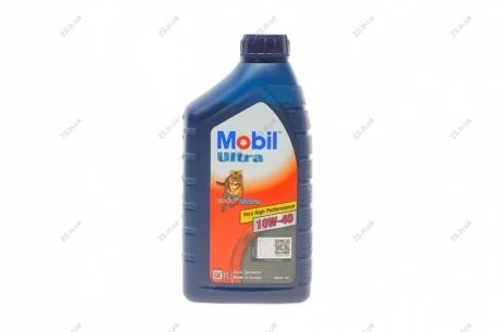 Олива моторна Mobil ULTRA 10W-40 API SL/CF (Каністра 1л) MOBIL 152198