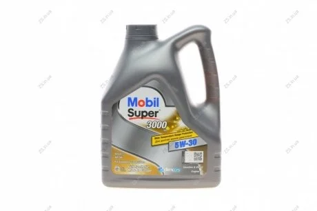 Олива моторна Mobil SUPER 3000 XE 5W-30 (Каністра 4л) MOBIL 153018