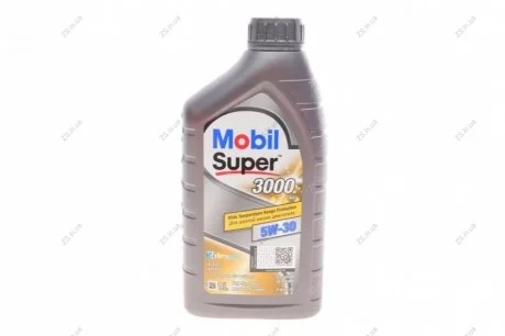 Олива моторна Mobil SUPER 3000 XE 5W-30 (Каністра 1л) MOBIL 151456