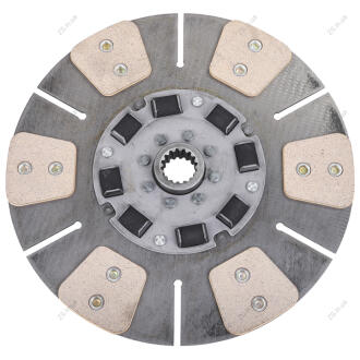 Диск ведомый (фередо) 16 шлицов с керамическими сегментами (повыш. ресурс) МТЗ-2022 (S.I.L.A.) S.I.L.A. 2022-1601130-А