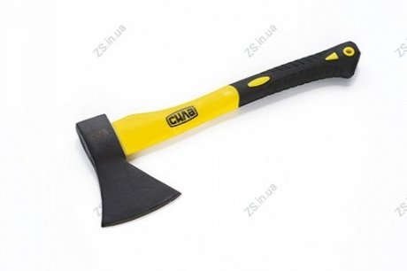 Топор с фиберглассовой рукояткой (1200гр) СИЛА 320209 (фото 1)