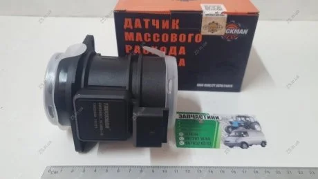 Датчик масової витрати повітря ГАЗ-3302 дв. 406.405 н. / (ДМРВ) Газель, Волга дв.405,409 нов.обр. (6 конт) 20.3855000-10, TRUСKMAN Truckman 20.3855-10