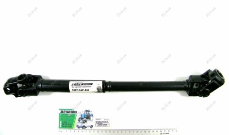 Вал рулевого управления ГАЗ 3307 карданный шлицевой в сб.. STRONG Rider 3307-3401442