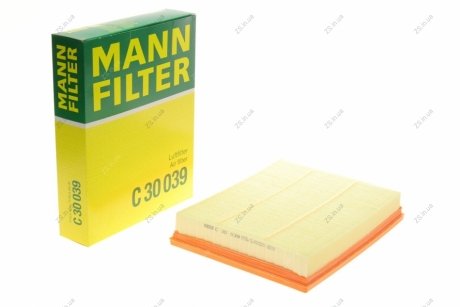 Фильтр воздушный FORD RANGER 2.0 ECOBLUE 18- (выр-во MANN) MANN-FILTER C30039