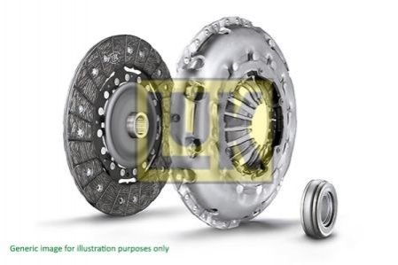 Зчеплення KIA CORENTO I 2,5 CRDI 06- LUK 628 3133 00